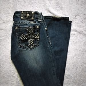 MISS ME MID-RISE BOOT CUT JEANS